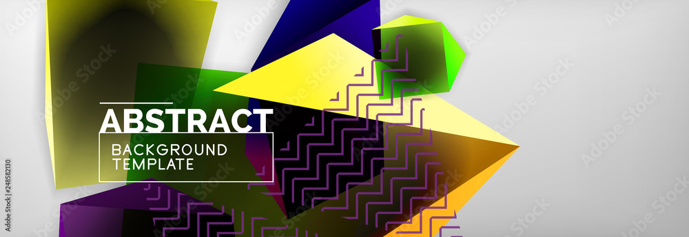 Minimalistic geometric abstract background Minimalistic geometric abstract background
