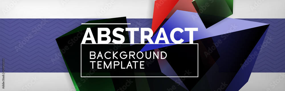 Dark 3d triangular low poly shapes abstract background Dark 3d triangular low poly shapes abstract background