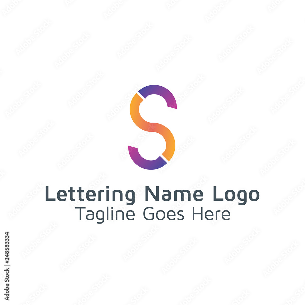 Lettering S Vector Lettering S Vector