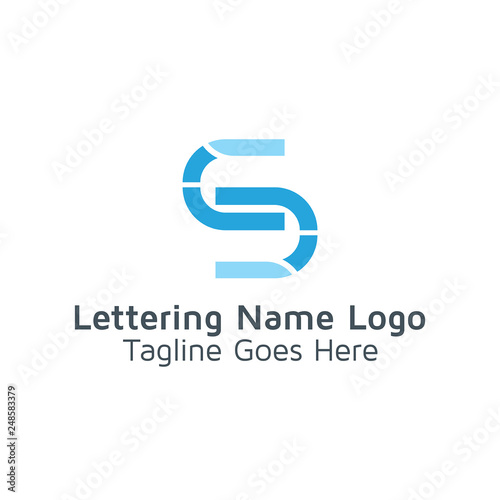 Lettering S Vector