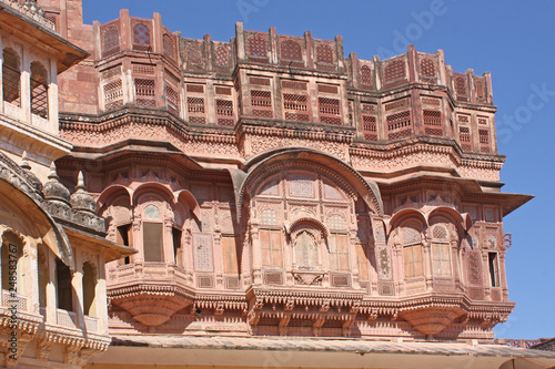 Meherangarh fort, jodhpur, rajasthan, india photo