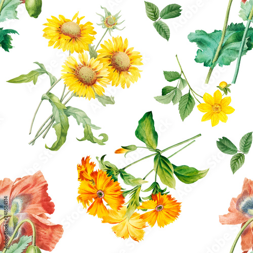Floral patterned background