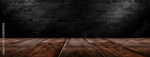 background of an empty blac...