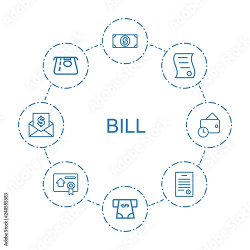 bill icons