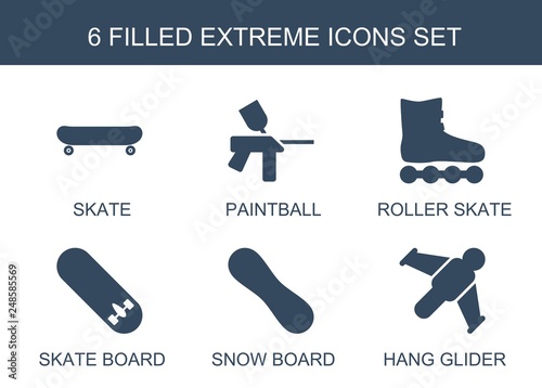 6 extreme icons