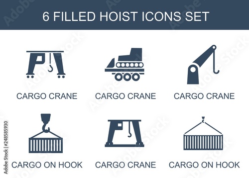 6 hoist icons