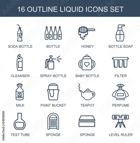 liquid icons
