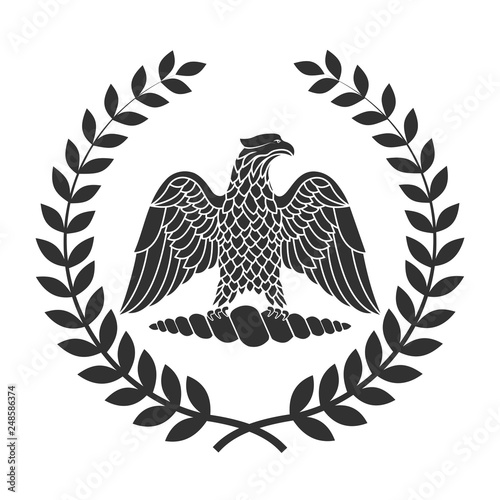Logo of the Roman eagle.