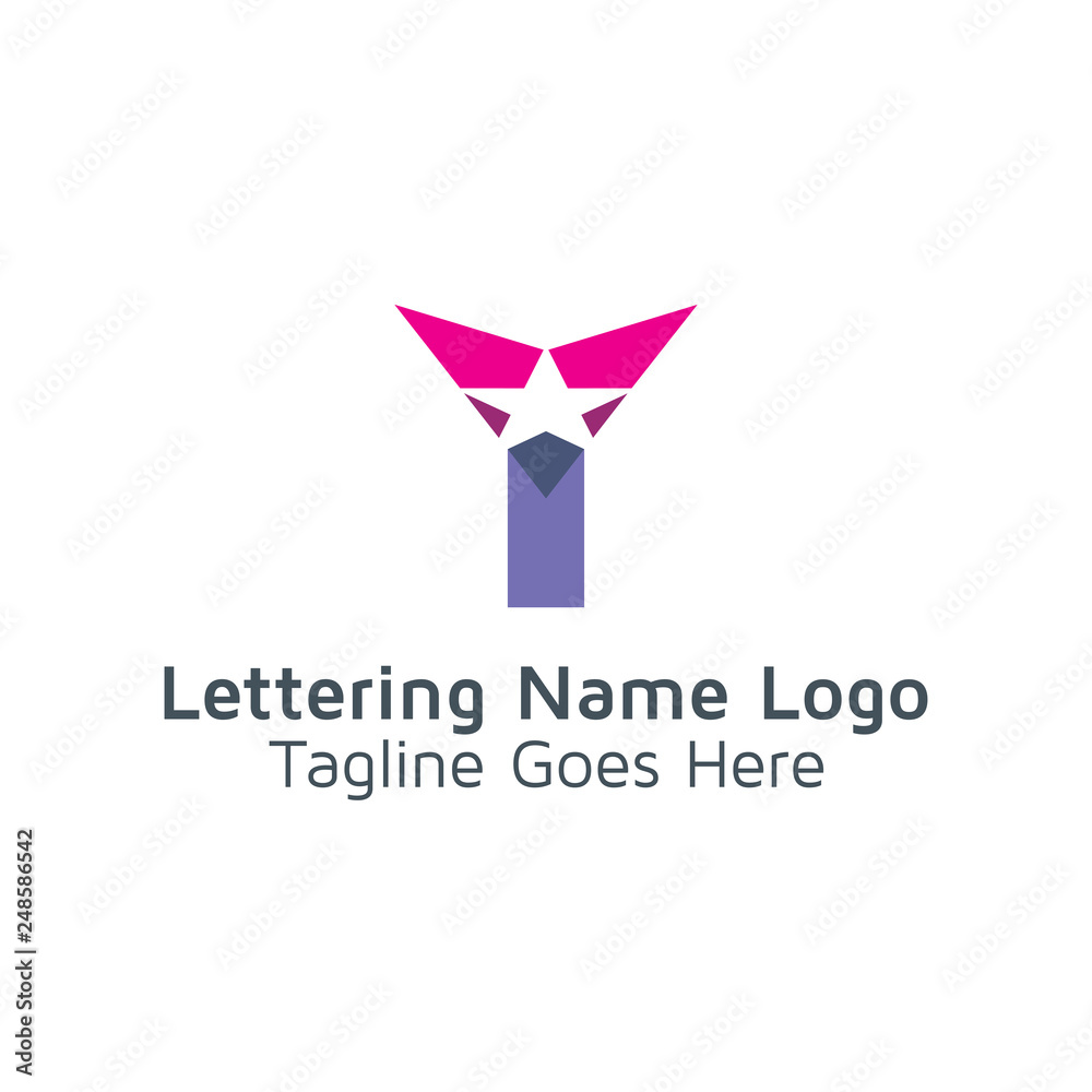 Lettering Y Vector Lettering Y Vector