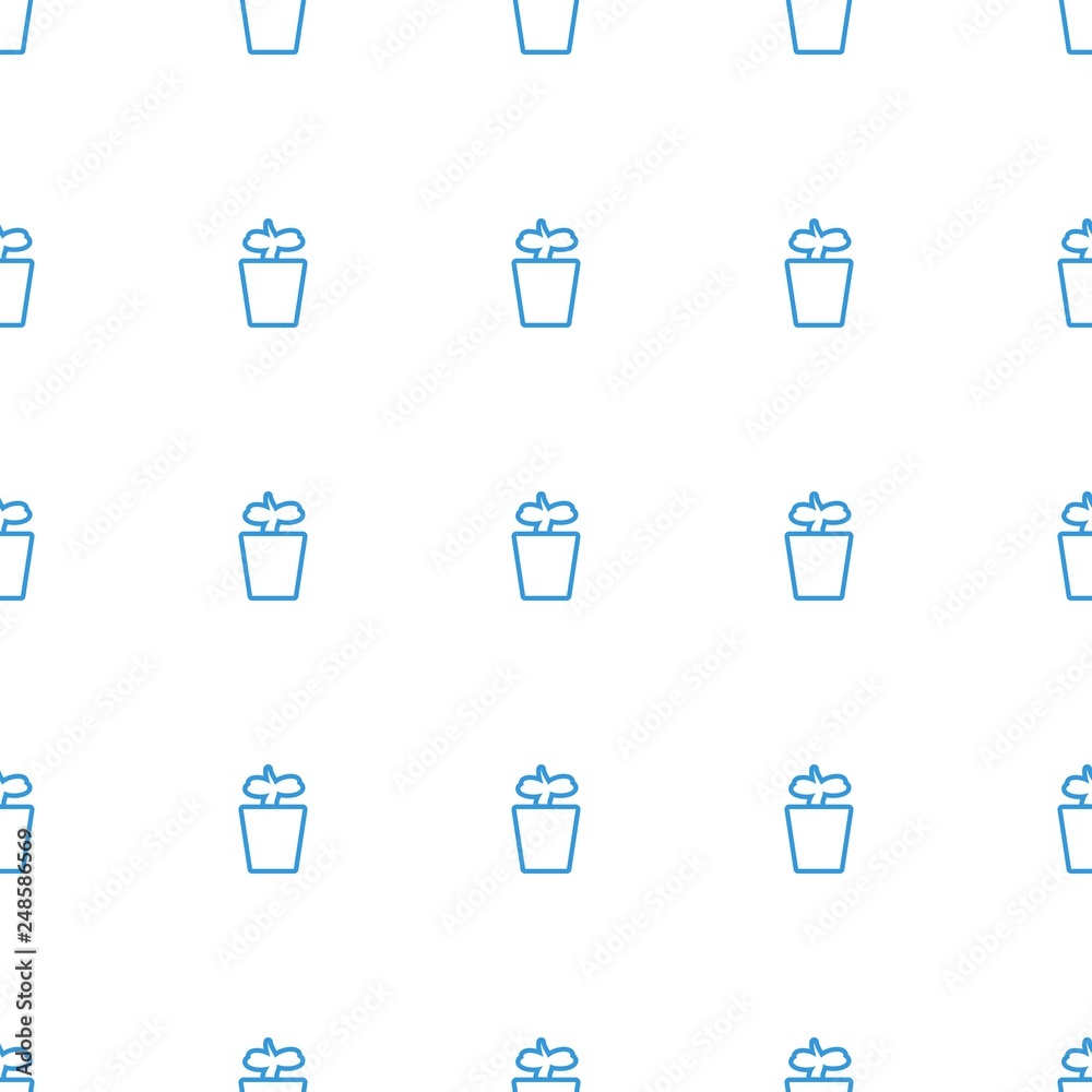 plant in pot icon pattern seamless white background plant in pot icon pattern seamless white background