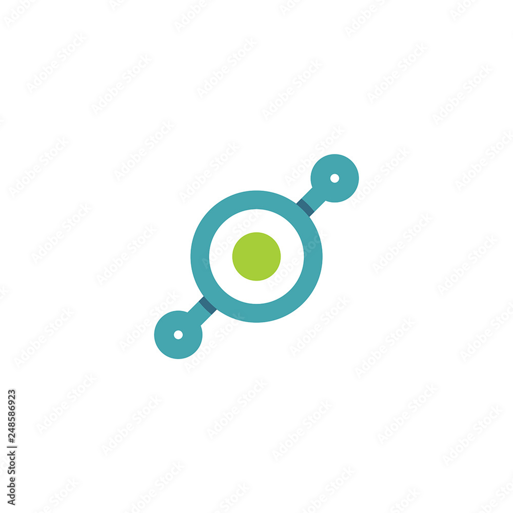 Futuristic technology icon Futuristic technology icon