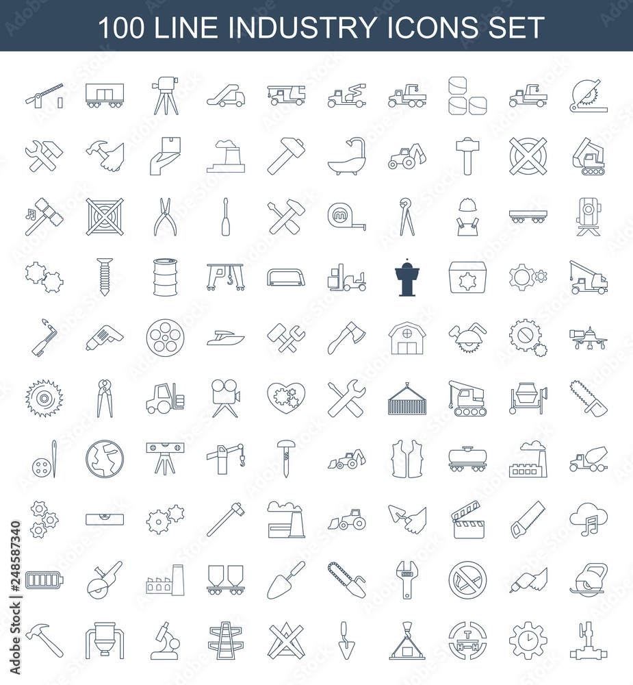 100 industry icons 100 industry icons