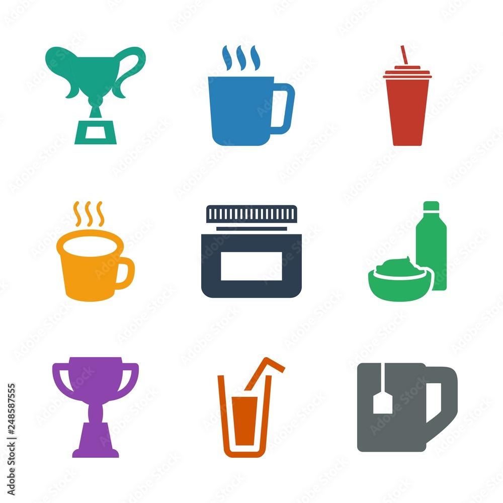 9 cup icons