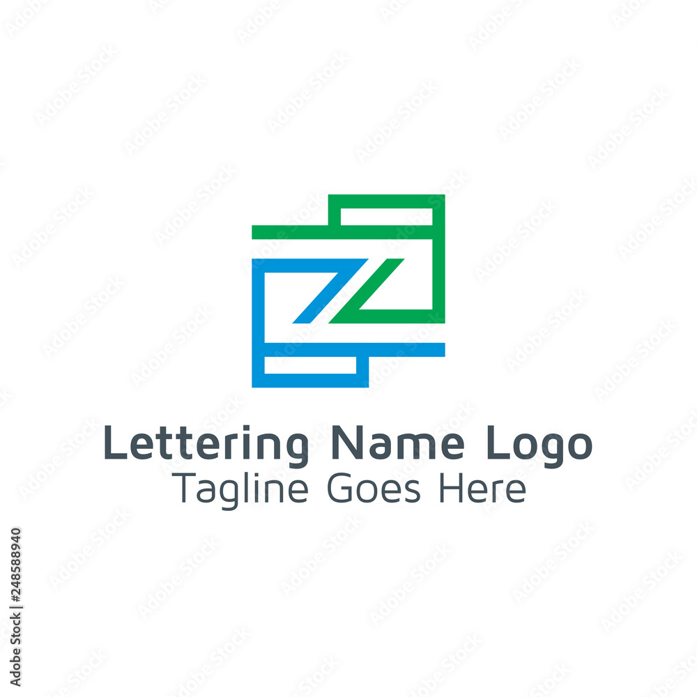 Lettering Z Vector Lettering Z Vector