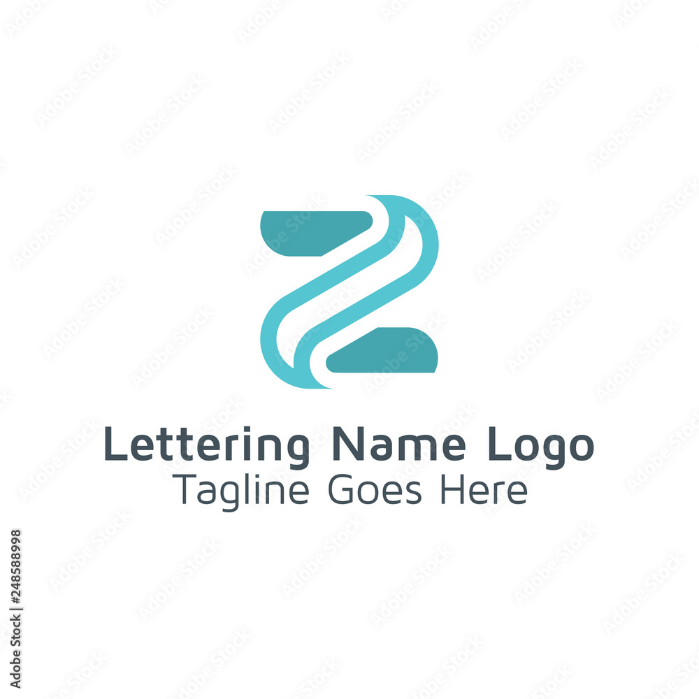 Lettering Z Vector Lettering Z Vector