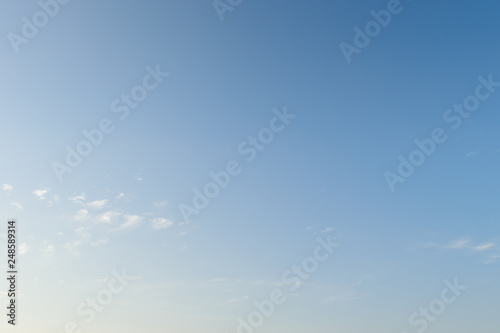 clear blue sky photo