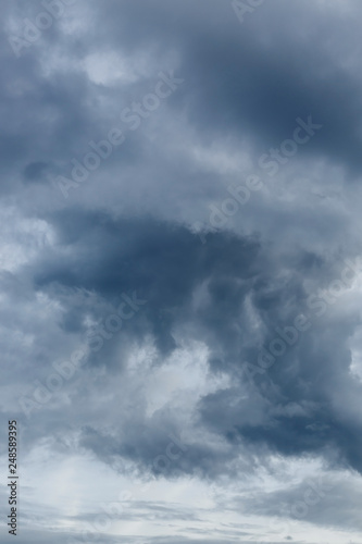Fototapeta Naklejka Na Ścianę i Meble -  rain cloud dramatic moody sky background