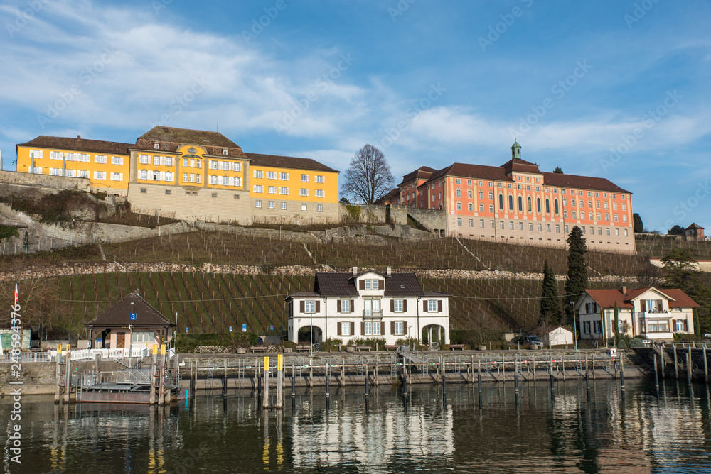Fototapeta premium Meersburg im Winter