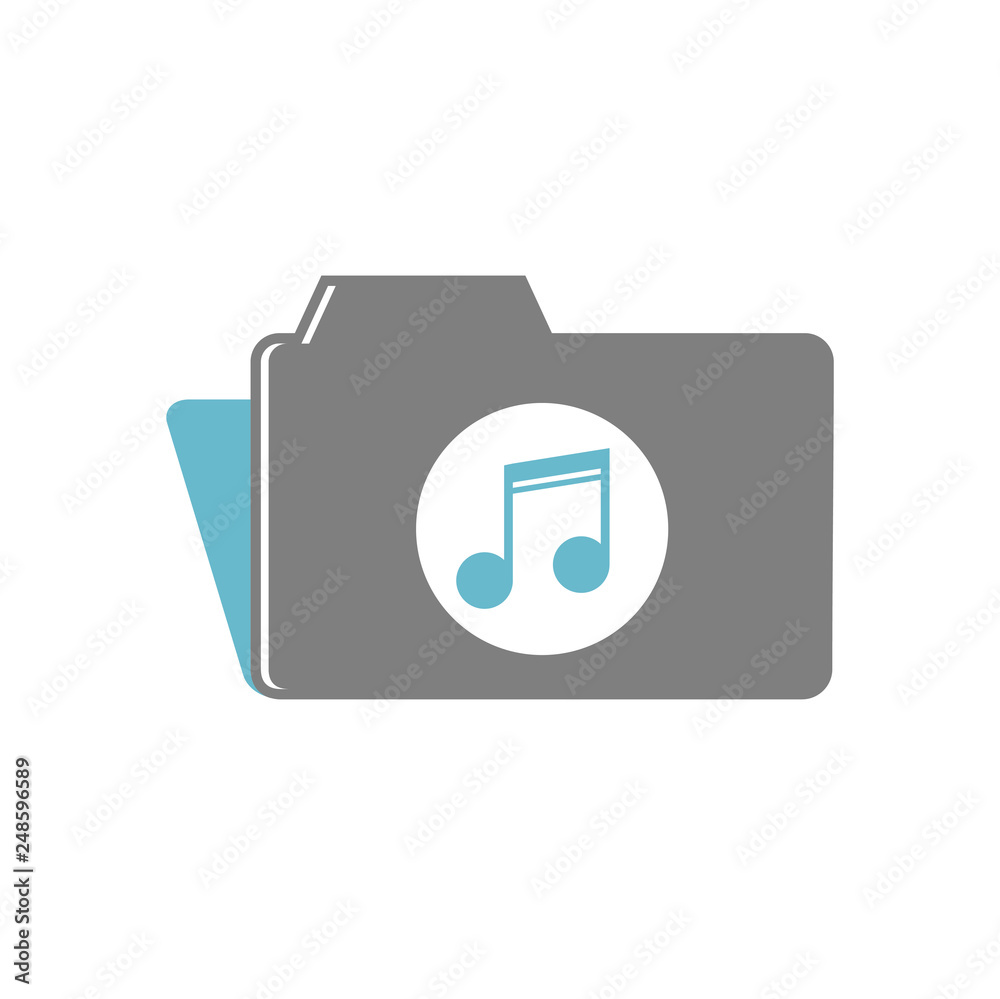 Music icon on white background for graphic and web design, Modern simple vector sign. Internet concept. Trendy symbol for website design web button or mobile app Music icon on white background for graphic and web design, Modern simple vector sign. Internet concept. Trendy symbol for website design web button or mobile app