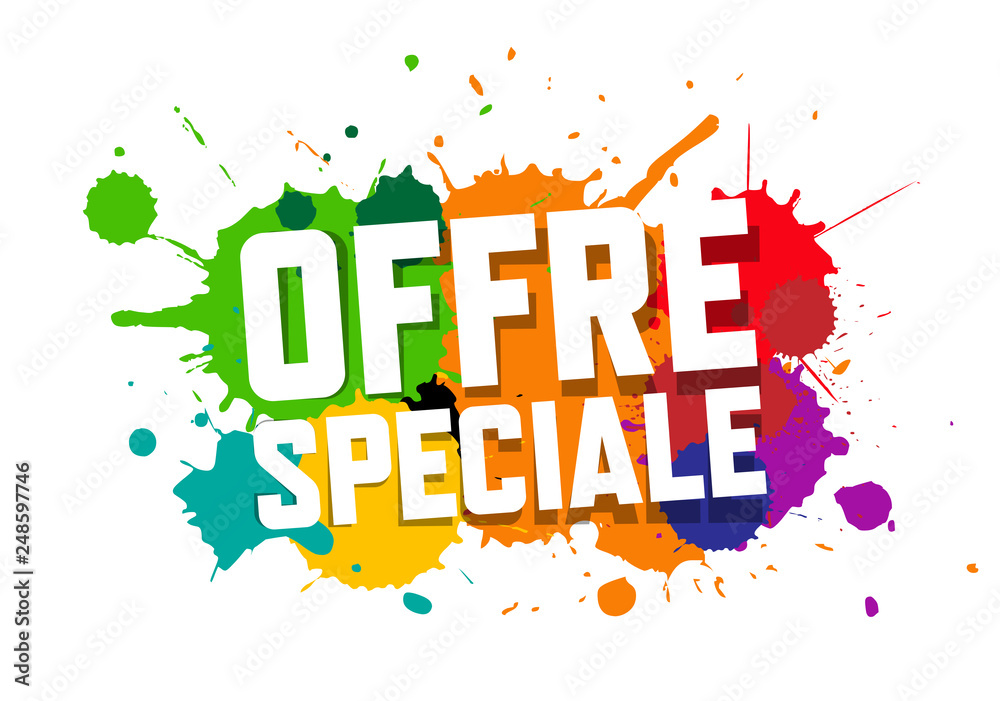 Offre spéciale