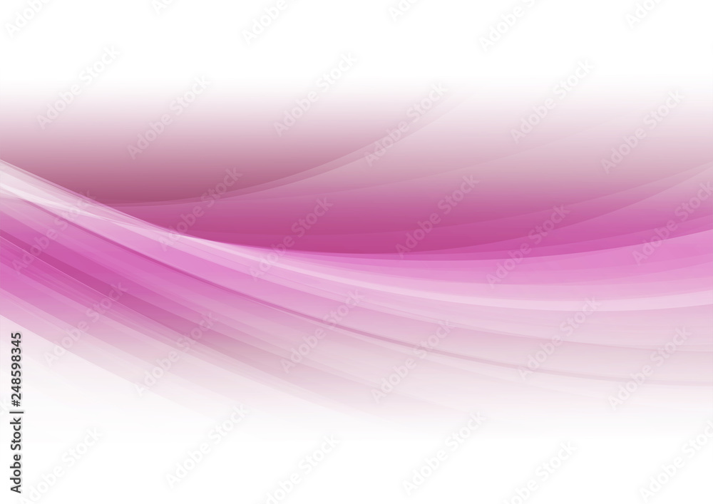 Naklejka premium Purple curved abstract background