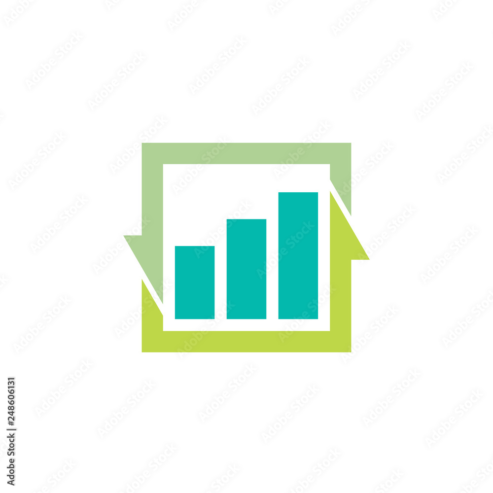 Business increase chart Business increase chart