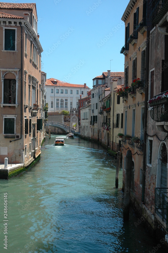 Canale veneziano, Venezia, Italia
