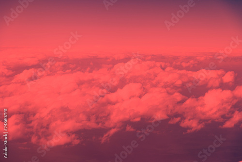 abstract purple pink sky