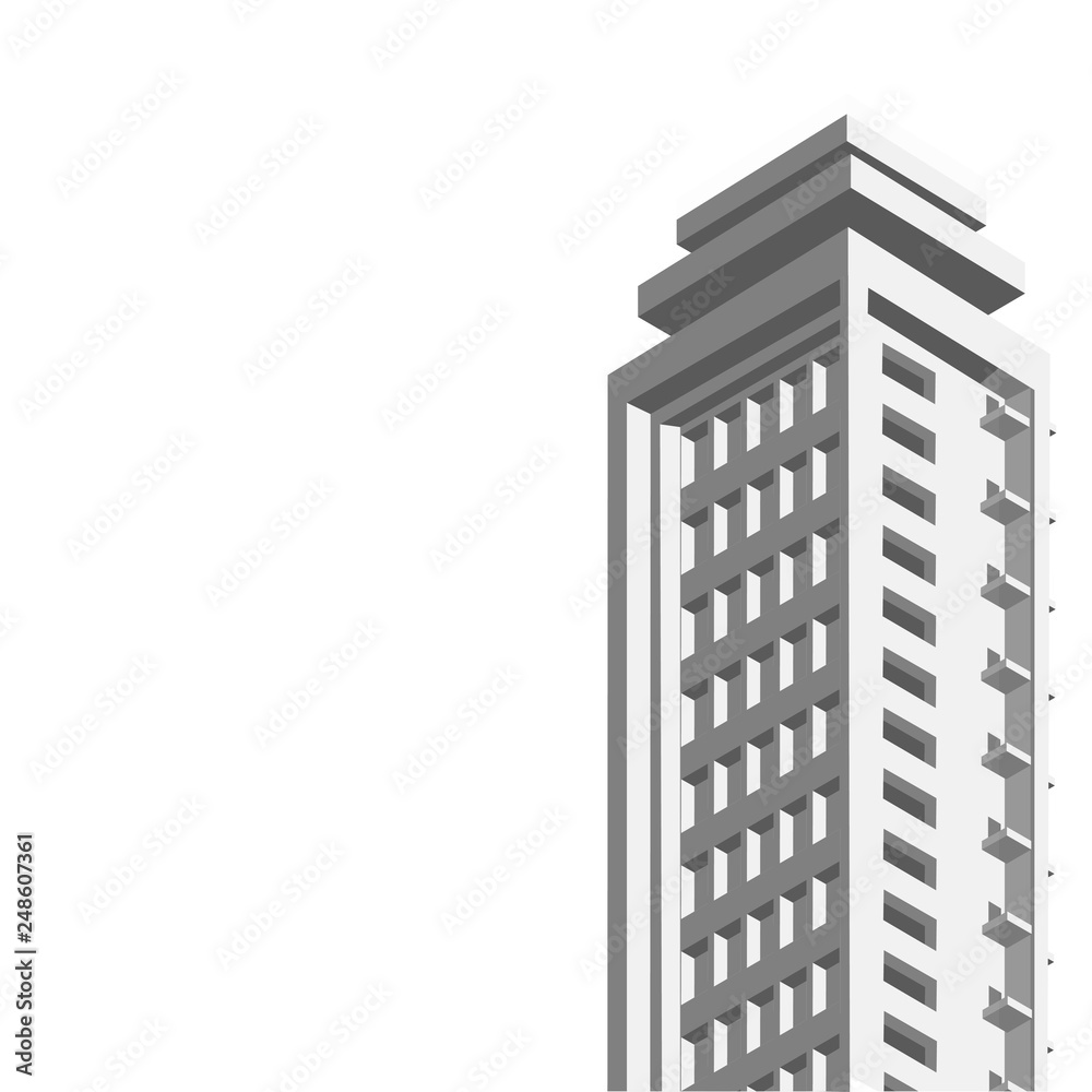 isometric buildings Skyscraper, cityscape, cityscene. isometric construction vector illustration isometric buildings Skyscraper, cityscape, cityscene. isometric construction vector illustration