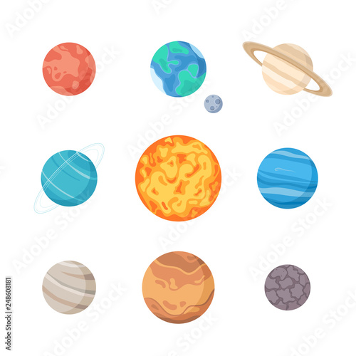 Set of planets