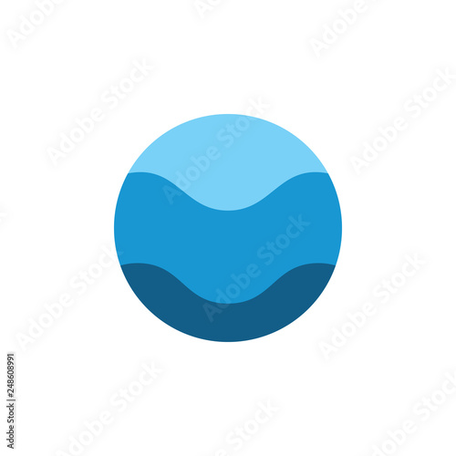 Sea logo vector