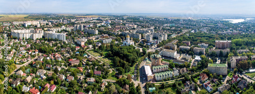 Ukraine, Rivne, Aerial drone view