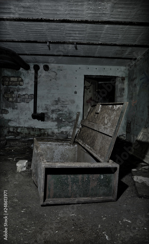 abandoned interior