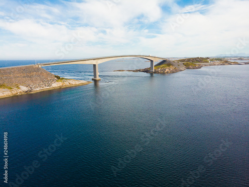 The Atlantic Road in Norway photo