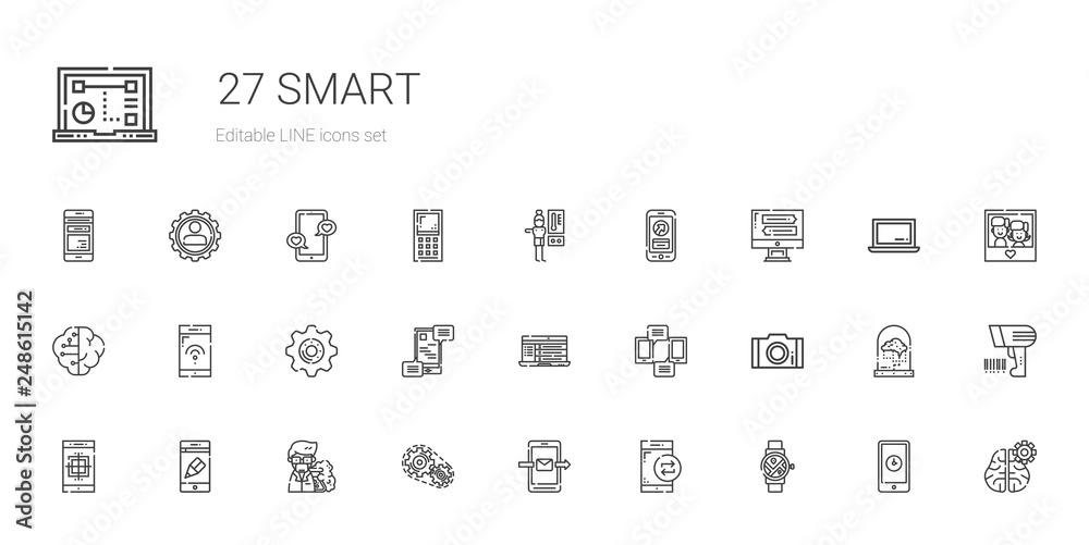 smart icons set smart icons set
