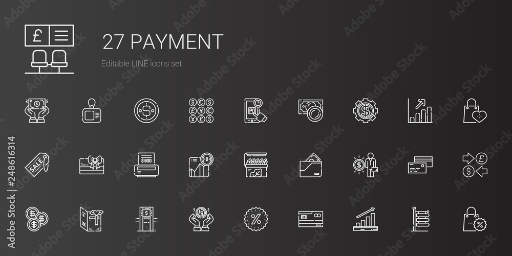 payment icons set payment icons set