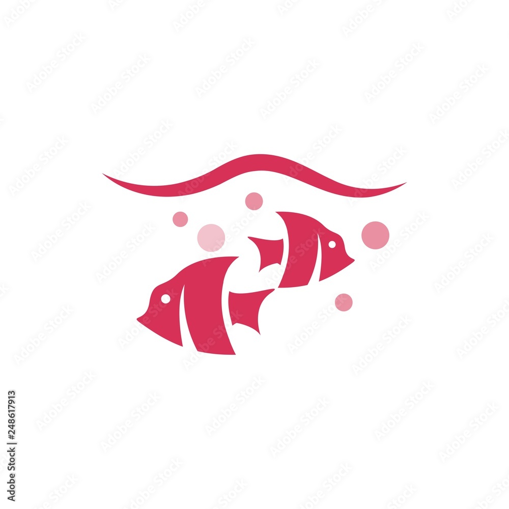 Aquarium fish icon Aquarium fish icon