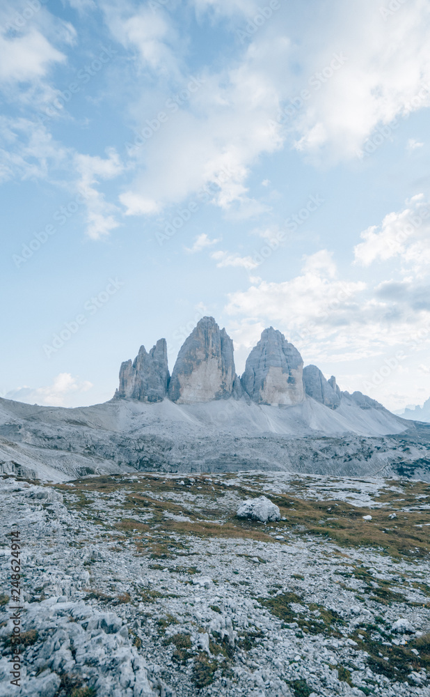 Obraz premium Tre Cime di Lavaredo in the italian Alps, Dolomites