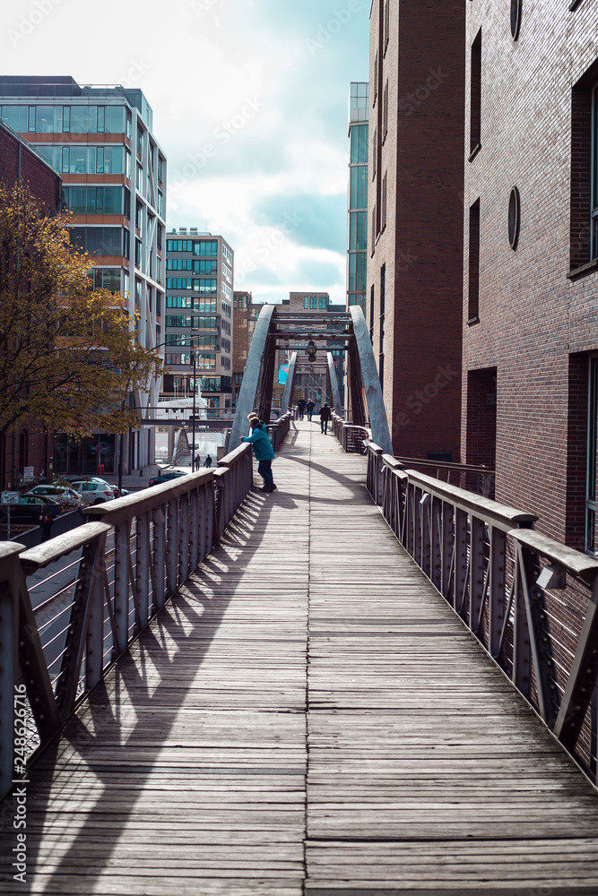 Hamburg Speicherstadt Laufweg