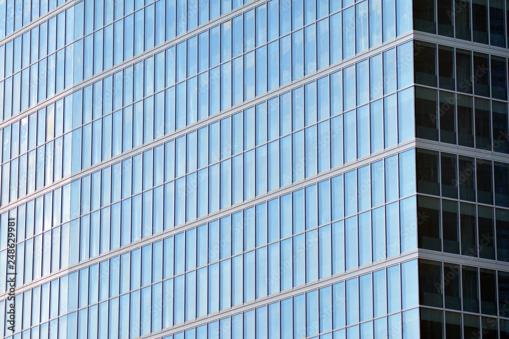 Modern corporate architecture - business and success concept Modern corporate architecture - business and success concept