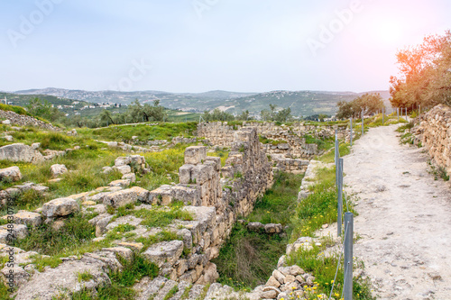 Herod the Great Palace in Sebastia, Samaria