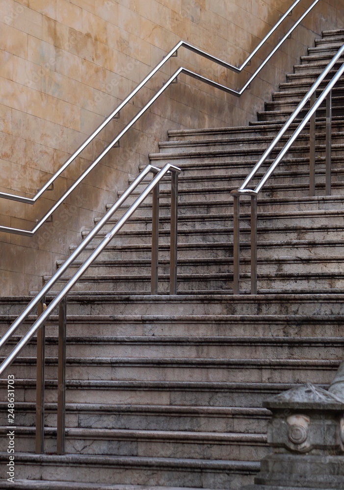 Fototapeta premium stairs in the street