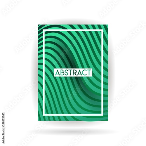 Simple and modern Cover / background designs can be used for companies and other businesses. Eps 10 and file size is less than 5MB. beautiful green color and suitable for magazines photo