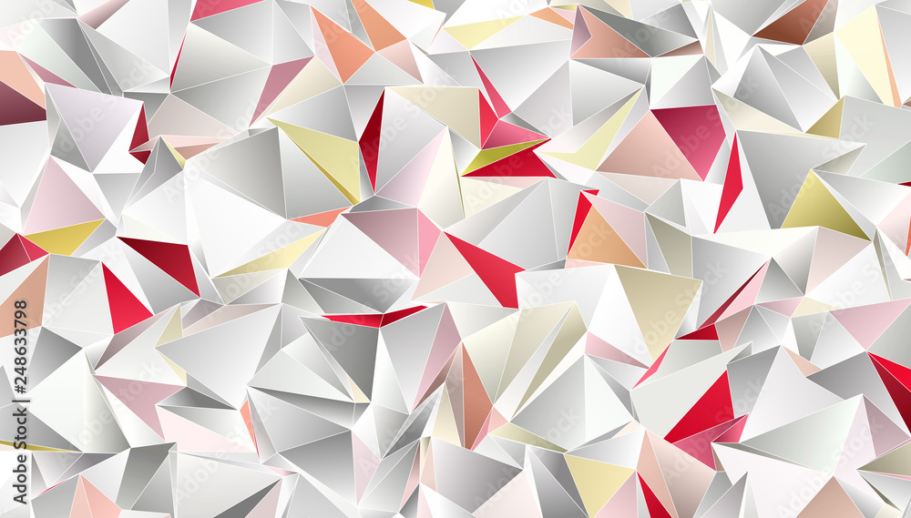 Triangular 3d, modern background