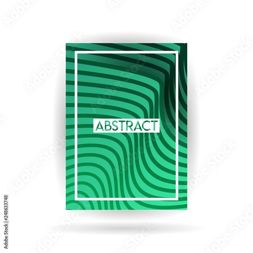 Simple and modern Cover / background designs can be used for companies and other businesses. Eps 10 and file size is less than 5MB. beautiful green color and suitable for magazines photo