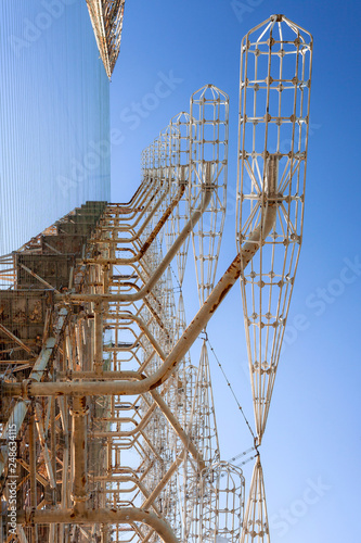 Soviet radar system Duga at Chernobyl-2 nuclear power plant