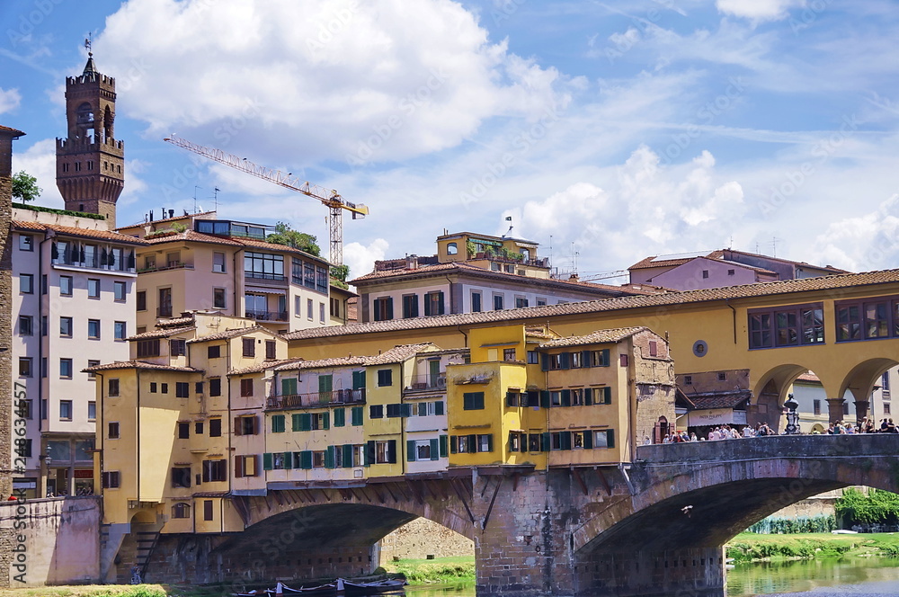 Obraz premium Ponte Vecchio bridge, Florence, Italy