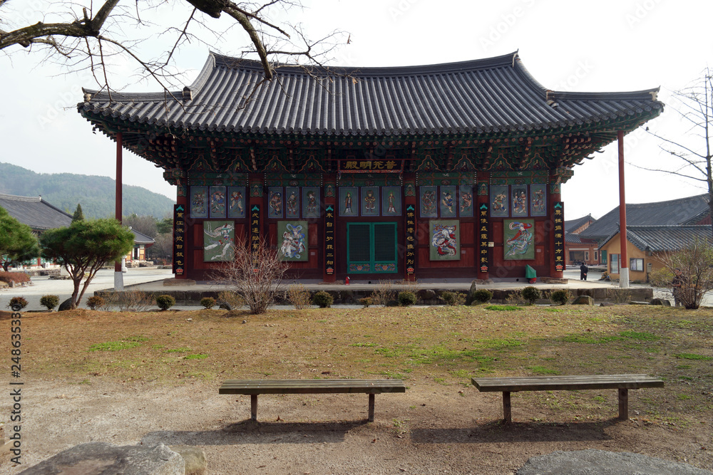 Fototapeta premium Songgwangsa Buddhist Temple