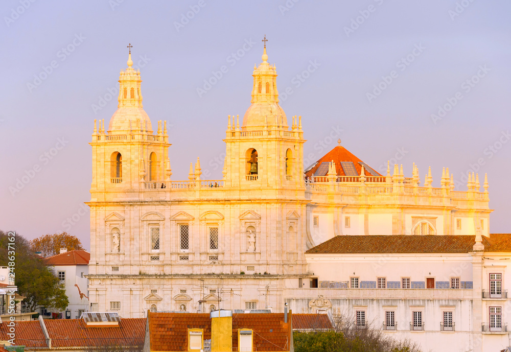Fototapeta premium Monastery Sao Vicente Fora Lisbon