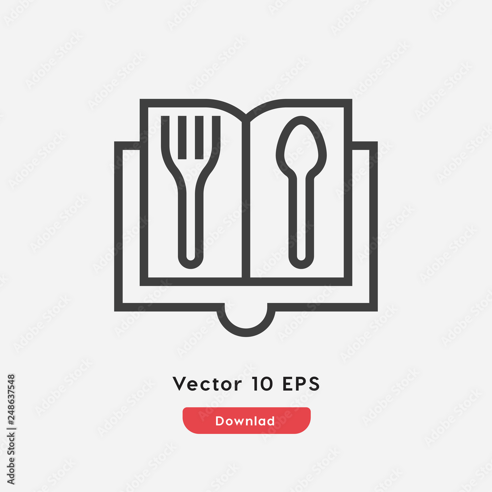 Fototapeta premium online menu icon vector
